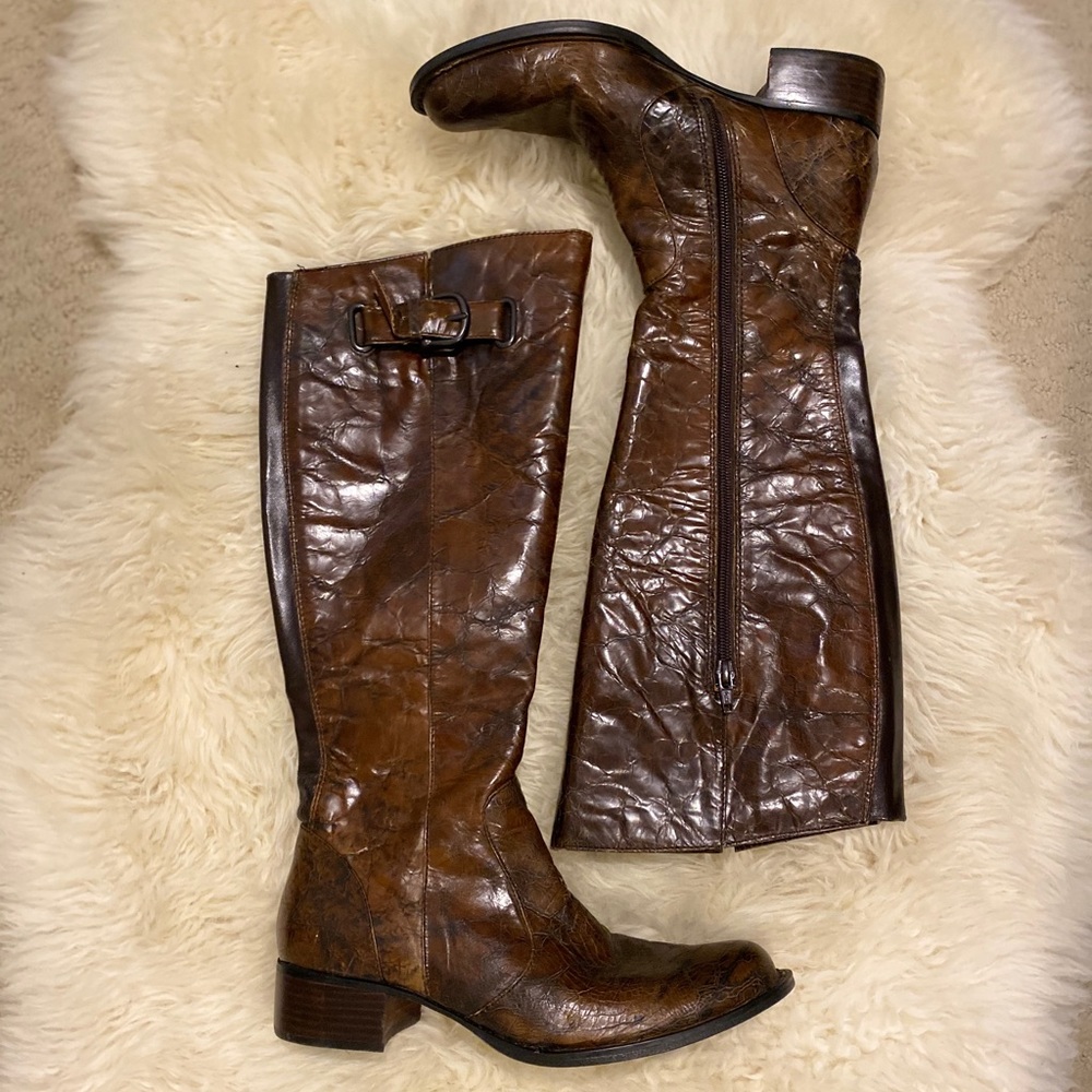 Born Crown Roxie Tall Knee High Riding Boots 6.5
